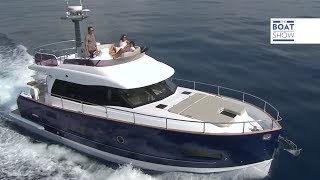 ITA AZIMUT MAGELLANO 43  Prova  The Boat Show [upl. by Madella111]