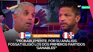 SELECCIÓN PERUANA ¿Quiénes serán CONVOVADOS por FOSSATI para los amistosos de marzo  AL ÁNGULO ⚽🥅 [upl. by Gillie]