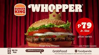 Burger King Philippines  WHOPPER Jr [upl. by Atsirk535]