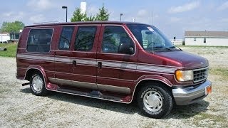 1995 Ford Conversion Van For Sale  Paul Sherry Conversion Vans  CP13851BT [upl. by Arahk492]