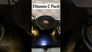 Glowing And Fairness Vitamin C Packskincare antiageingfacemask [upl. by Eillah]