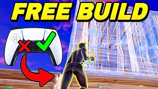 How To FREE BUILD Like a PRO on Controller Fortnite Building Tutorial [upl. by Eeralav]