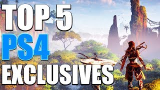 Top 5 PS4 Exclusive Games  Best PS4 Exclusives So Far 2018 [upl. by Namron]