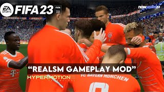 Realism Gameplay 15 BETA mod for FIFA 23 PC [upl. by Donnell]