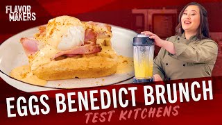 How To Make Eggs Benedict amp Hollandaise Sauce  Flavor Maker Series  McCormick [upl. by Ycaj]