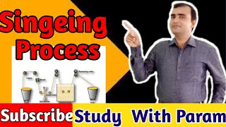 SINGEING PROCESS  T C P  STUDY WITH PARAM  PARMANAND [upl. by Kliment]