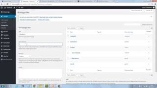 Wordpress Kategori Sayfa ve Menü Oluşturma [upl. by Dougald]