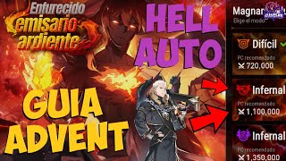 ¡¡ GUÍA AUTO DEL NUEVO ADVENT  ¡¡ HELL EN AUTO  Epic Seven [upl. by Polak]