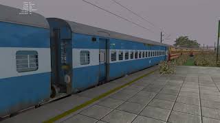 Fastest acceleration by WDP4D twins 🔥🔥  Railworks  Train simulator 2024 [upl. by Alimaj]