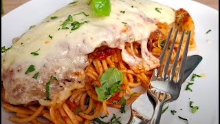 Parmezános csirke pármai csirke chicken parmigiana  Az én alapszakácskönyvem [upl. by Thorley943]