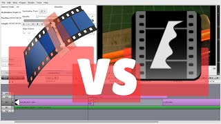 Flowblade vs Kdenlive  Good Linux Video Editors [upl. by Orimar781]