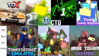 BEST TOWER DEFENSE  CTD ROBLOX [upl. by Esorylime218]