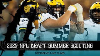 2025 NFL Draft Summer Scouting  Defensive Linemen [upl. by Marola]