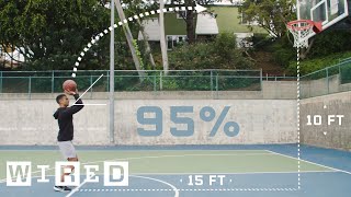 Why Shooting 95 From the FreeThrow Line Is Almost Impossible ft Steve Nash  WIRED [upl. by Anett]