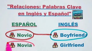 😱😱 “Relaciones y Palabras Clave en Inglés y Español Vocabulario para Parejas”😱🚀🧠 [upl. by Eidassac]