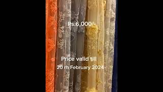 net wedding saree promotion [upl. by Juan]