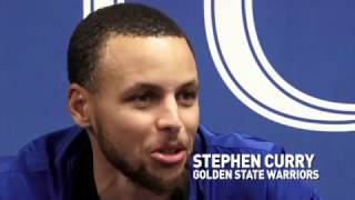 Steph Curry Honored in High School Jersey Retirement Ceremony [upl. by Hsaniva386]