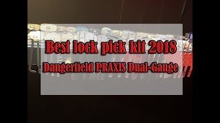 Best lock pic set 2018 Dangerfield Praxis dual gauge [upl. by Tori]