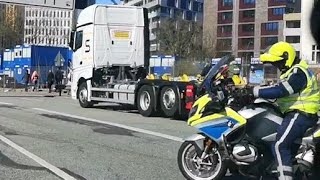 TruckerDemo in Hamburg  DIESELPREIS MUSS RUNTER  EXISTENZEN BEDROHT 19032022 Nr 1 [upl. by Silvie180]