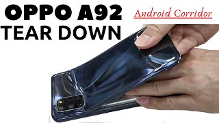 OPPO A92 Disassembly  OPPO A92  A72 A52 Tear Down  Android Corridor [upl. by Syhr]