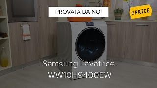 Video Recensione Lavatrice Samsung WW10H9400EW [upl. by Dunston]