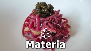 A pranzo al ristorante MATERIA una stella Michelin ⭐ [upl. by Atteval]