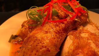 Masterstock chicken with shandong style sauce and fermented chilli shorts foodie chicken [upl. by Ppik]