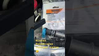 05 Nissan Pathfinder coolant leak fixed 🤔 [upl. by Annaira186]