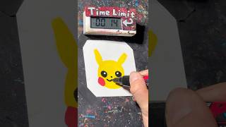 【ASMR】Drawing Pikachu in 40 Sec [upl. by Olgnaed850]