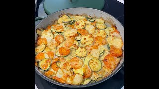 Vegetable Bake  Thermomix TM6 Cutter Recipe Demonstration [upl. by Syd]