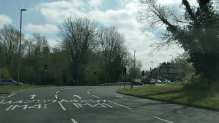 UK Multilane Roundabout Driving Test Mistakes Example  HD [upl. by Roede]