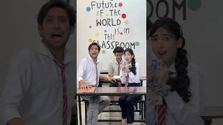 Sir tantrik ban gye 👹😱😰 Simran Makhija shorts school comedy funny schoollife shortvideo [upl. by Anoiek639]