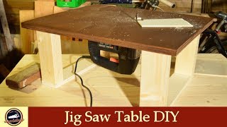 Homemade Jigsaw Table DIY  How To Buid One  14 [upl. by Leahcimed]