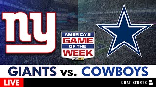 Giants vs Cowboys LIVE Streaming Scoreboard Free PlayByPlay Highlights amp Stats  NFL Week 10 [upl. by Naihtniroc]