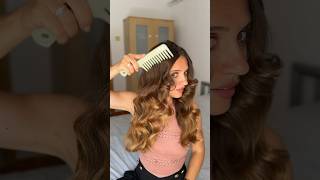 My heatless waves obsession 🥰 curlstutorial hairtutorial heatlesscurls hairideas [upl. by Shermy]