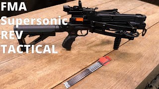 Arbalète FMA Supersonic Rev Tactical  Tuto et démonstration complète de larbalète [upl. by Skyler415]