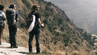 This Couple Filmed the Everest Avalanche Coming at Them [upl. by Damalas]