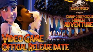 CAMP CRETACEOUS  HIDDEN ADVENTURE Official VIDEO GAME RELEASE DATE amp INFO [upl. by Howlend]