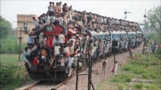 Crowded trains in India [upl. by Atwater325]