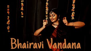 BHAIRAVI VANDANA  THEERTHA ROSHIN  SOUNDS OF ISHA  DANCE COVER [upl. by Akirre]