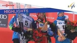 Highlights  Sundby reigns supreme in Holmenkollen 50  FIS Cross Country [upl. by Poland]