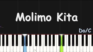 Gael Music  Molimo Kita  EASY PIANO TUTORIAL BY Extreme Midi [upl. by Renruojos589]