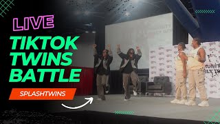 Watch Us Perform LIVE  SplashTwins vs NaeNaeTwins TikTok Twins Battle [upl. by Lapotin]