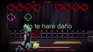 FNF OVERDUE WITH LYRICS SPANISH XD [upl. by Nievelt335]