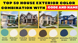 50 Sherwin Williams Exterior Paint Colors That Will Make Your House POP [upl. by Tilda]