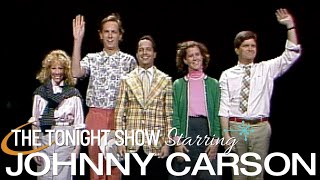 The Groundlings with Jon Lovitz Make Their First Appearance  Carson Tonight Show [upl. by Tippets]