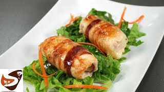 Involtini di carne prosciutto e formaggio [upl. by Harlen386]