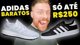 10 TÊNIS da ADIDAS INCRÍVEIS só até R250  Tênis Masculinos Bonitos e Baratos [upl. by Carmen855]