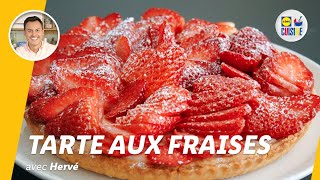 Tarte aux fraises  Lidl Cuisine [upl. by Lorn]