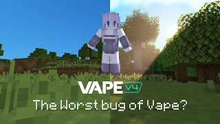 A terrible bug of Vape V4  Vape Friends Update [upl. by Htebazila]